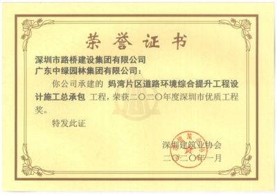 市級工程獎及設(shè)計(jì)獎4